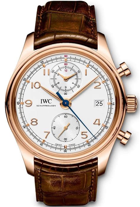 iwc 390403|REVIEW: IWC Portuguese Chronograph Classic ref. 3904.